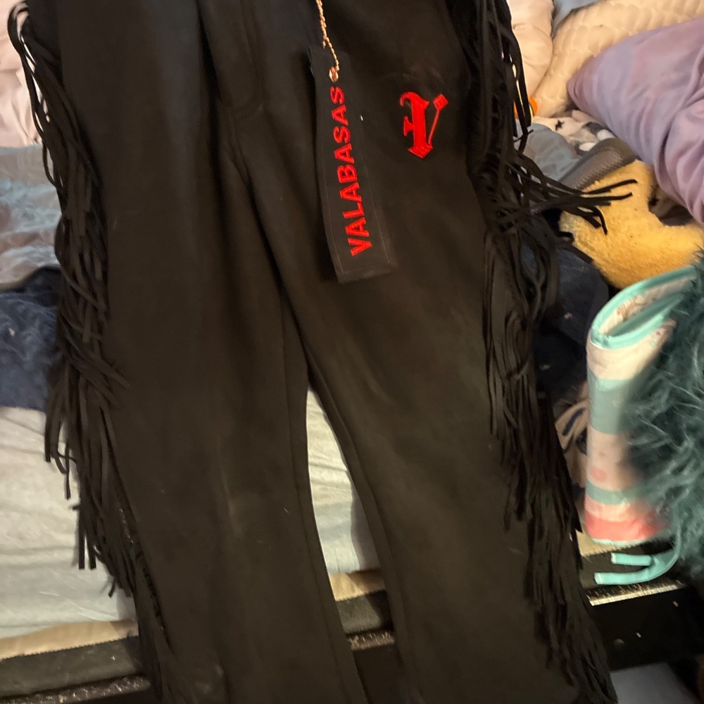 Calabashes suede pant - Picture 2 of 4